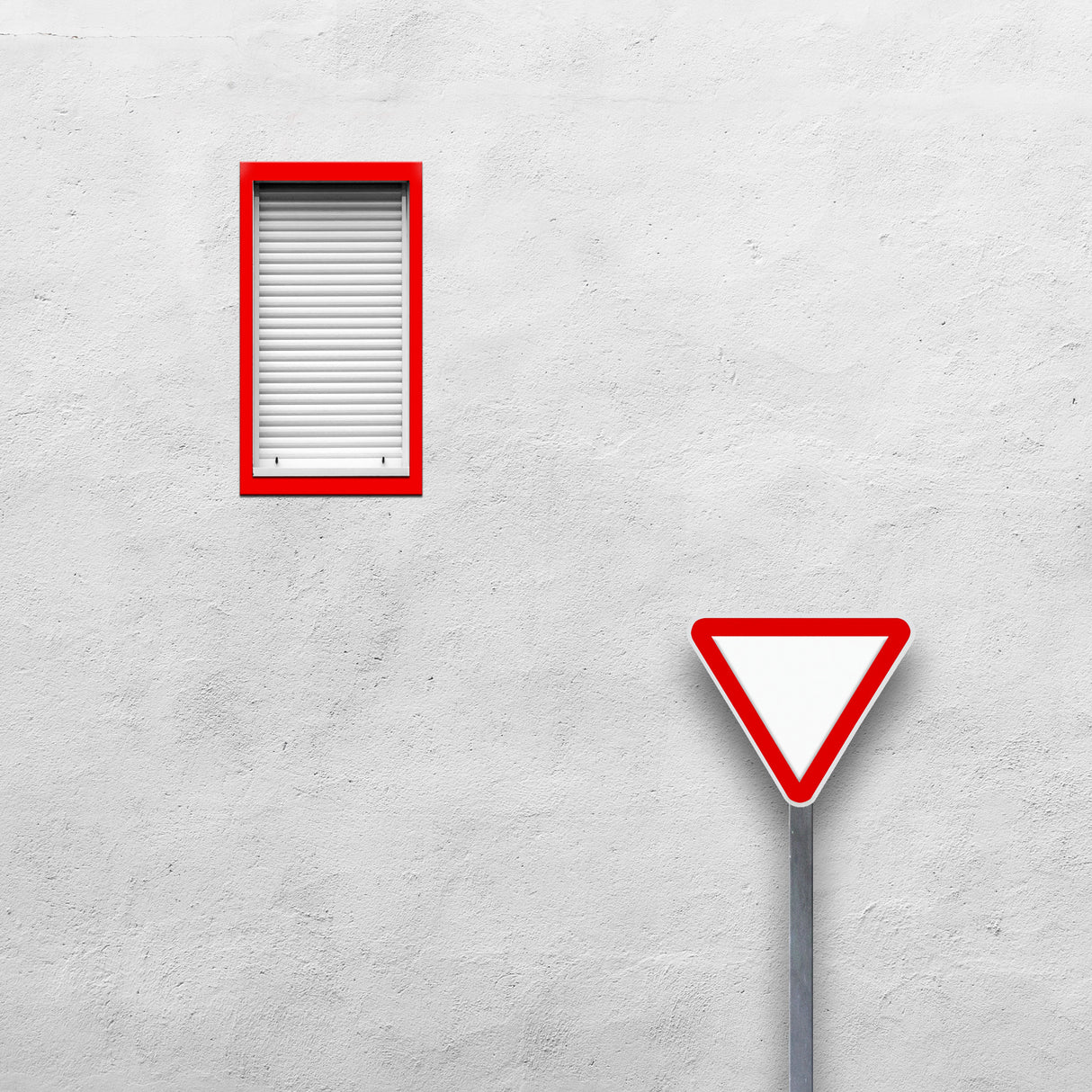 Red Edges Poster och Canvastavla