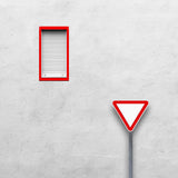 Red Edges Poster och Canvastavla