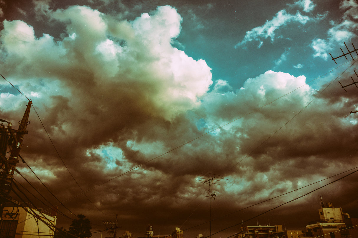 Clouds of the rainy season Poster och Canvastavla