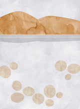 Abstract lake Tahoe view Poster och Canvastavla