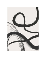 Abstract Brush No2 Poster och Canvastavla