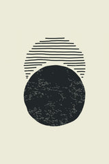 Boho Sun and Moon #2 Poster och Canvastavla