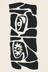 Abstract Face Series #6 Poster och Canvastavla