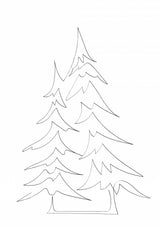 Pine Trees Poster och Canvastavla