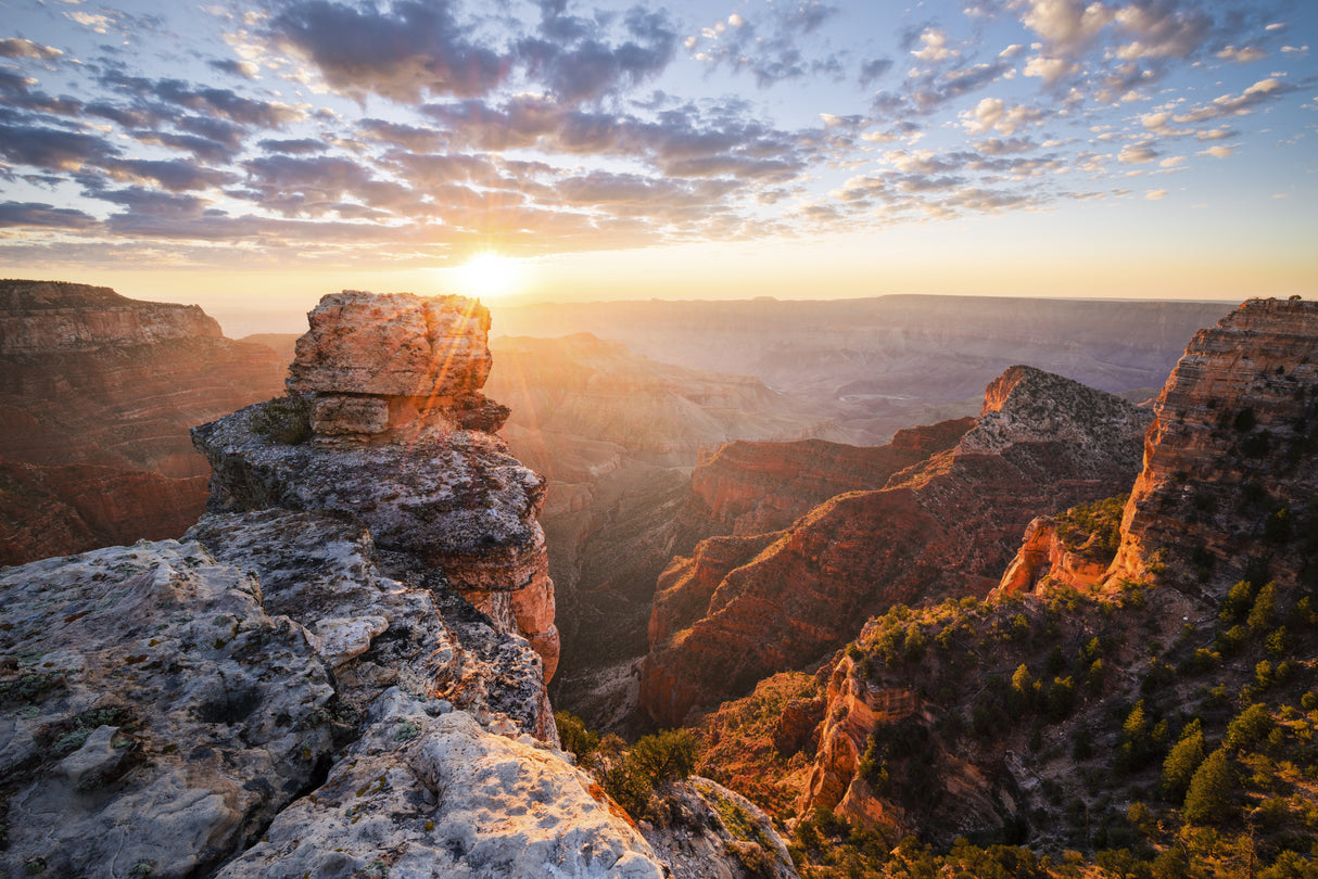 Grand Canyon Rise Poster och Canvastavla