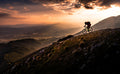 Sunset Ride Poster och Canvastavla