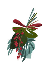Thea holiday bouquet Poster och Canvastavla
