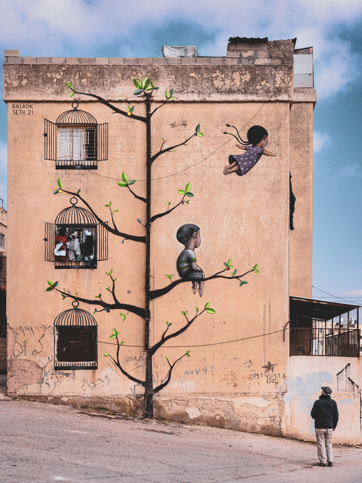 Palestinian quarter - Amman Poster och Canvastavla