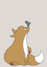 The Fox Poster och Canvastavla