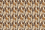 Brown Stripes Pattern Poster och Canvastavla