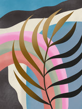 Tropical Rainbow Plant Poster och Canvastavla