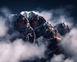 Majestic mountain Poster och Canvastavla