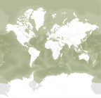 Pacheco world map Poster och Canvastavla