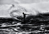 Surf at Hawaii Poster och Canvastavla