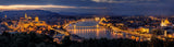 Panorama of Budapest Poster och Canvastavla
