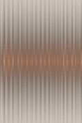 Euphoria - Gray and Orange Poster och Canvastavla