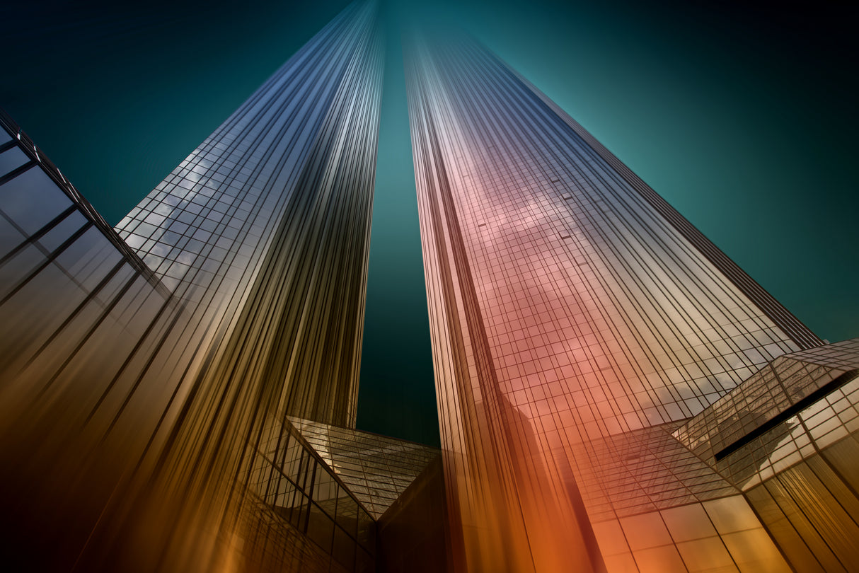 The banks are going through the roof Poster och Canvastavla