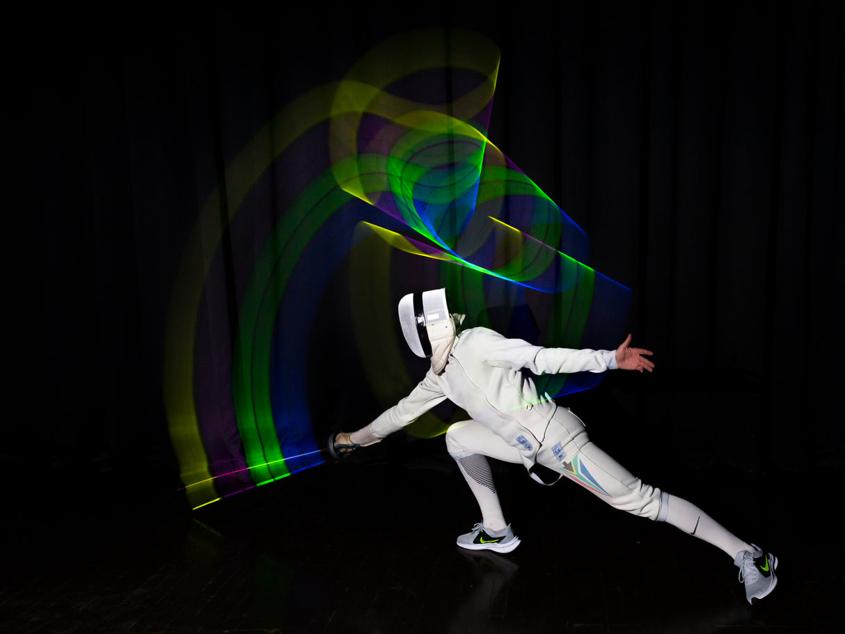Fencing in colours Poster och Canvastavla