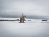 Moody windmill Poster och Canvastavla