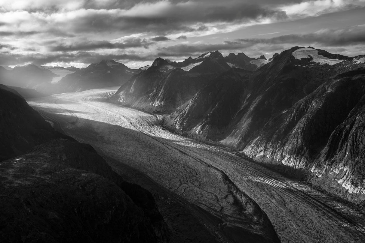Gilkey Icefield Poster och Canvastavla