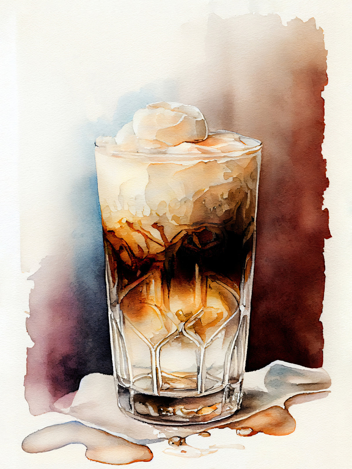Drinks cocktail Poster och Canvastavla