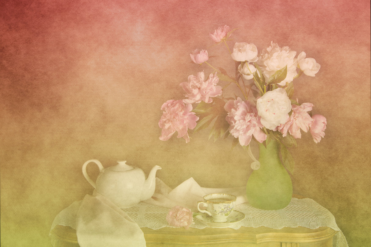 Spring Peonies Poster och Canvastavla
