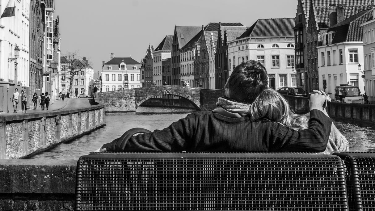 While in Bruges ... Poster och Canvastavla