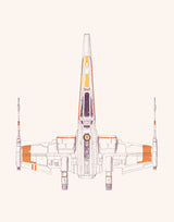 Spaceship Poster och Canvastavla