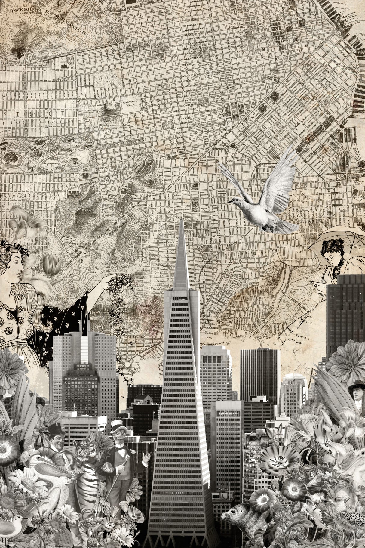 San Francisco (City Breaks) Poster och Canvastavla