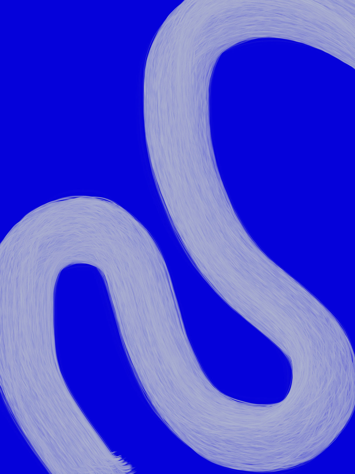 Cobalt IV Poster och Canvastavla