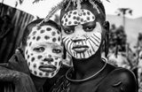 Surmi tribe girls - Ethiopia Poster och Canvastavla