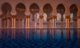 Sunset on the Grand Mosque Poster och Canvastavla
