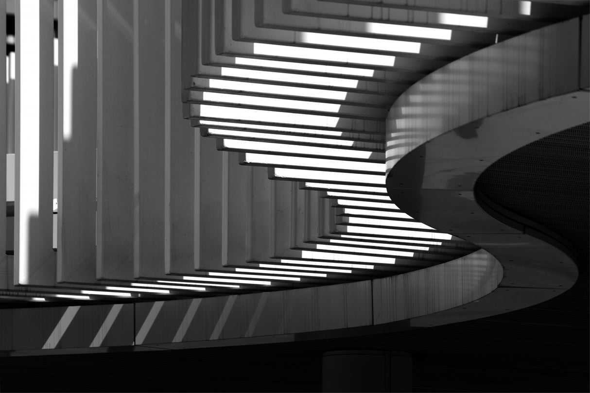 Bars, Lights &amp; Shadows Poster och Canvastavla