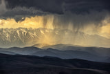 RAIN IN THE MOUNTAINS Poster och Canvastavla