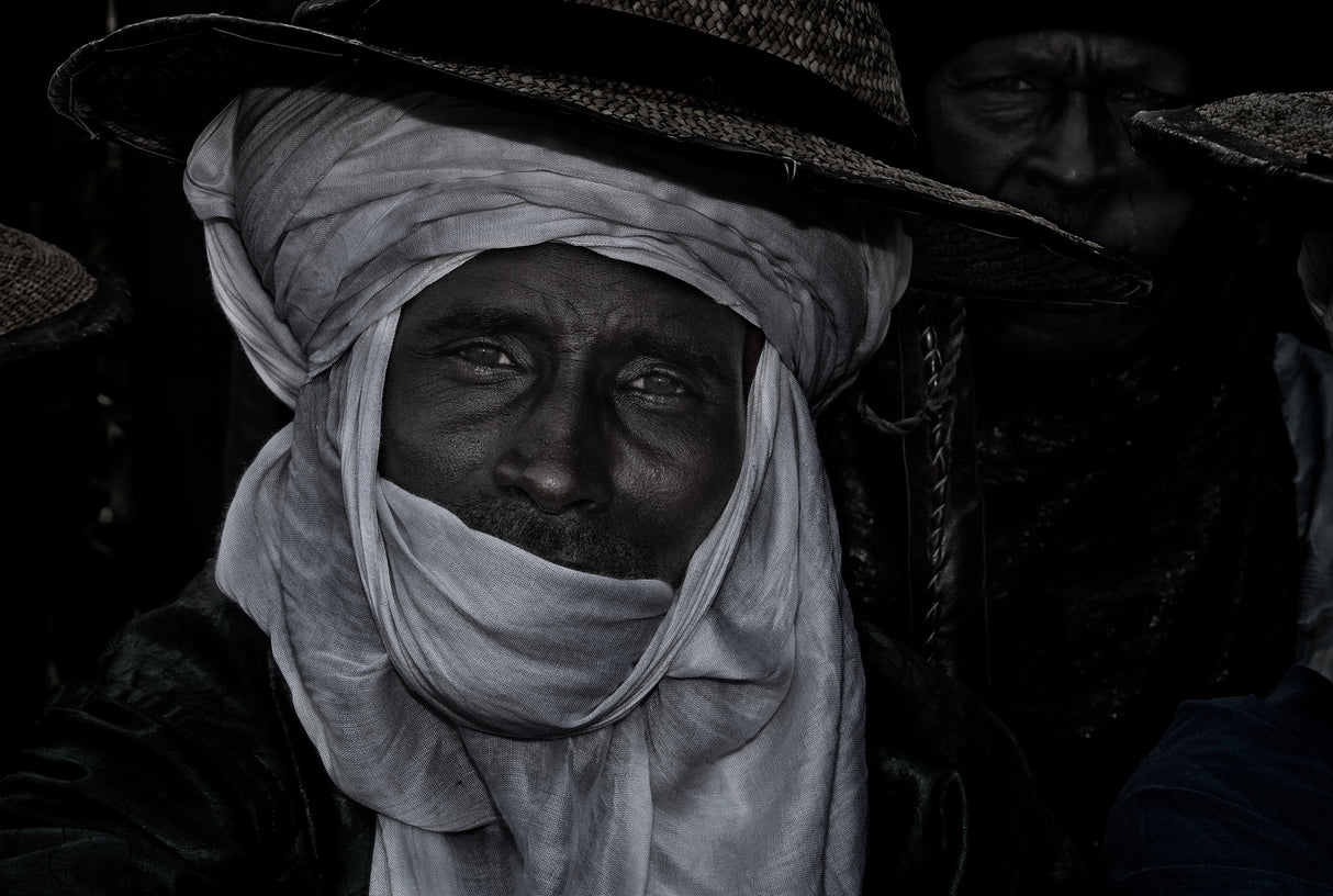 Watching the gerewol festival-Niger Poster och Canvastavla