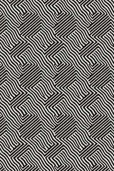 Black And White Pattern Poster och Canvastavla