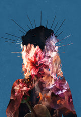 Beyonce Flowers Poster och Canvastavla