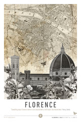 Florence (City Breaks) Poster och Canvastavla