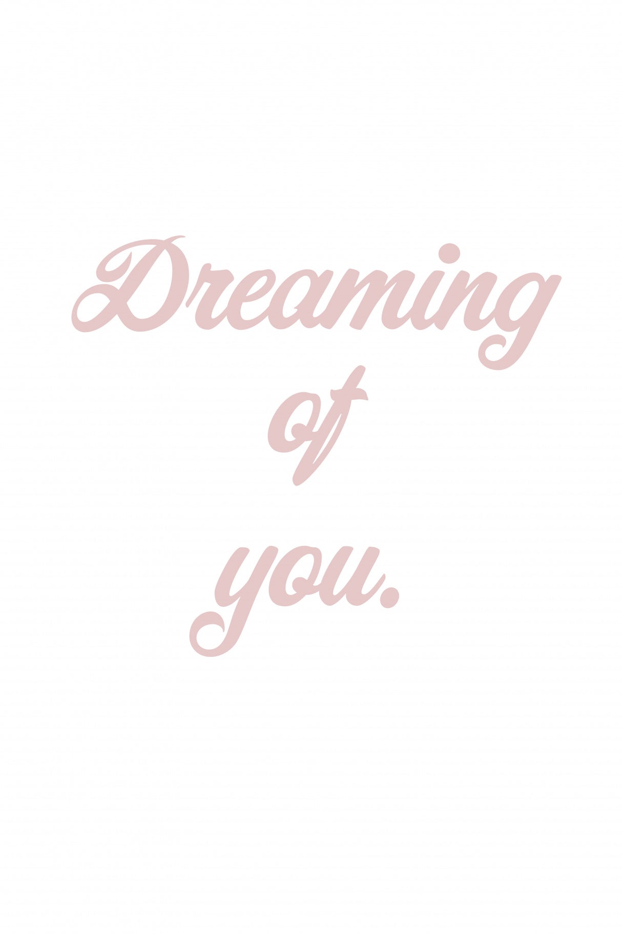 Dreaming of you Poster och Canvastavla