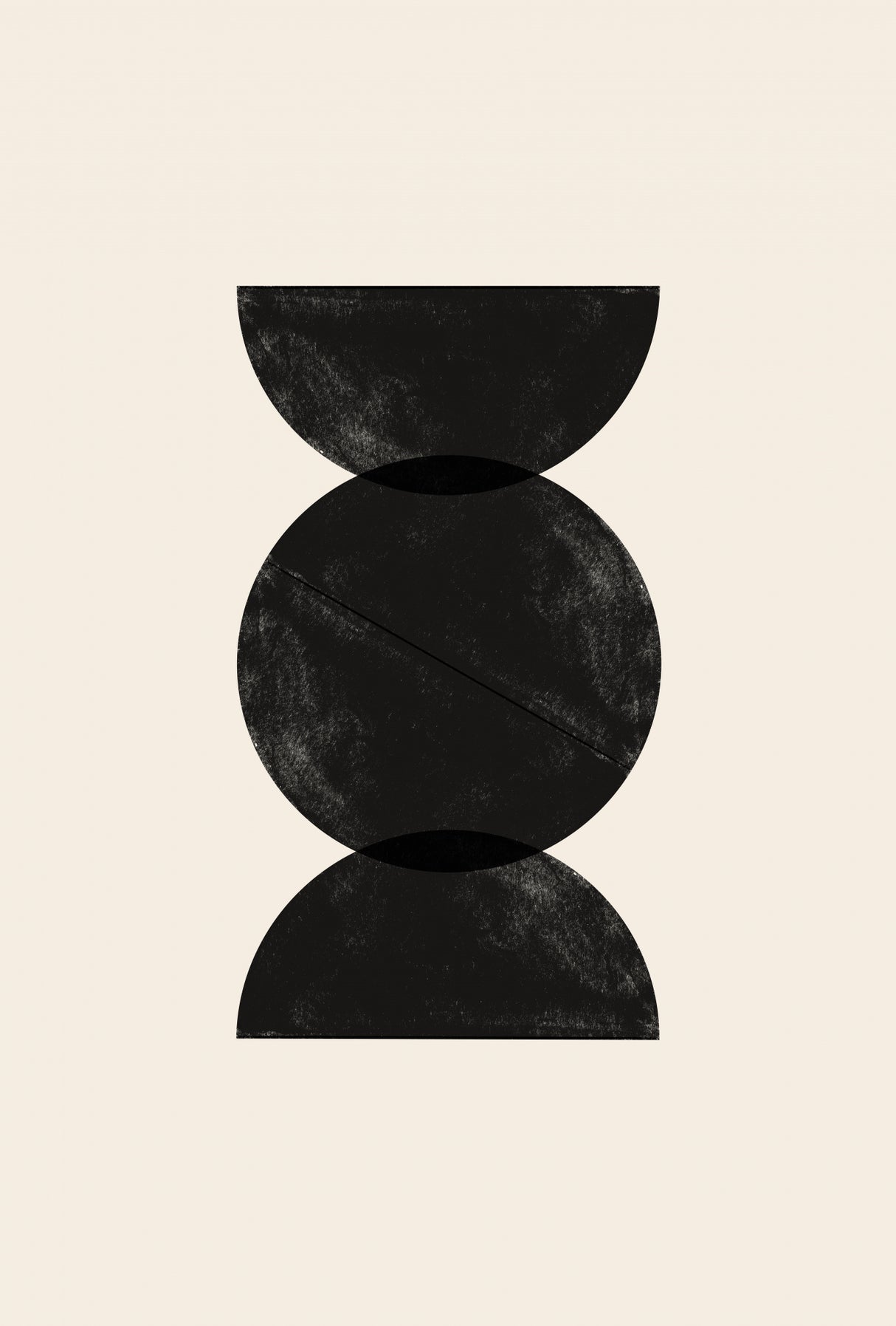 Modern Geometric Poster och Canvastavla