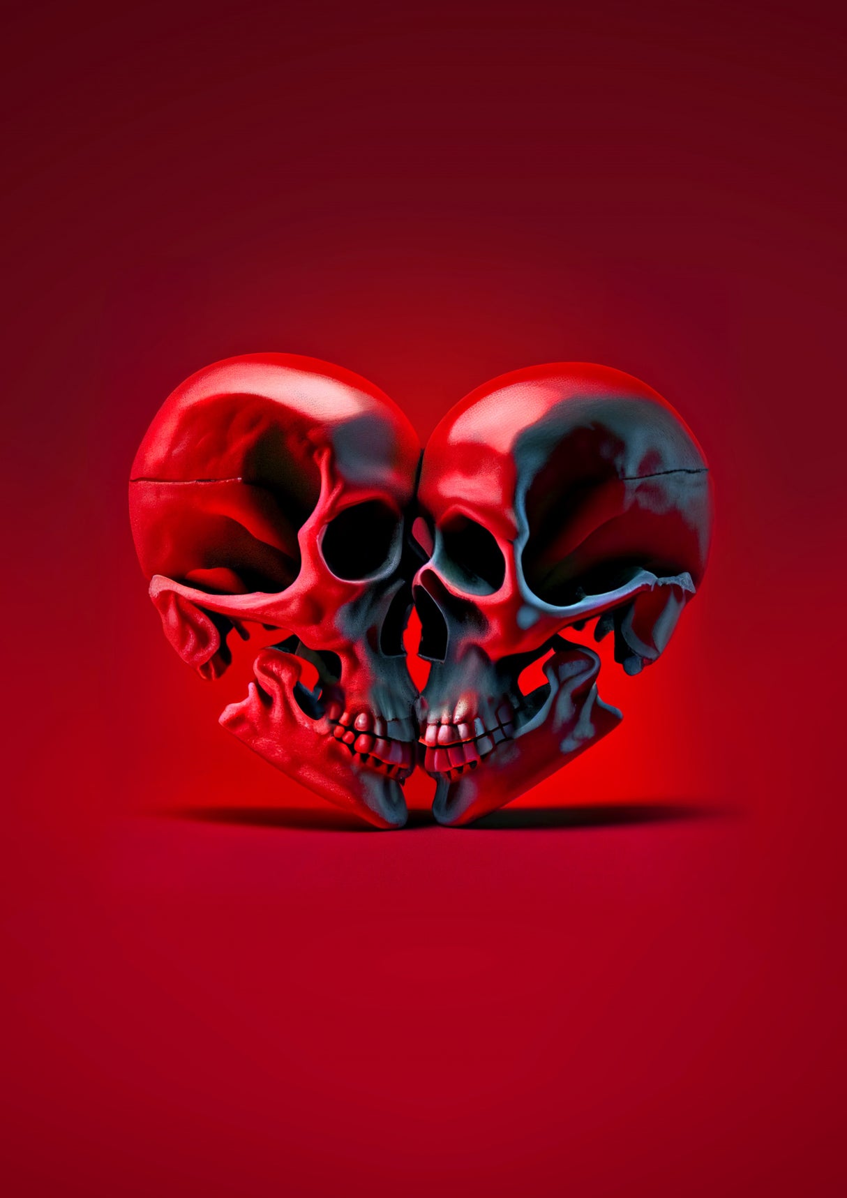 Death Love Poster och Canvastavla