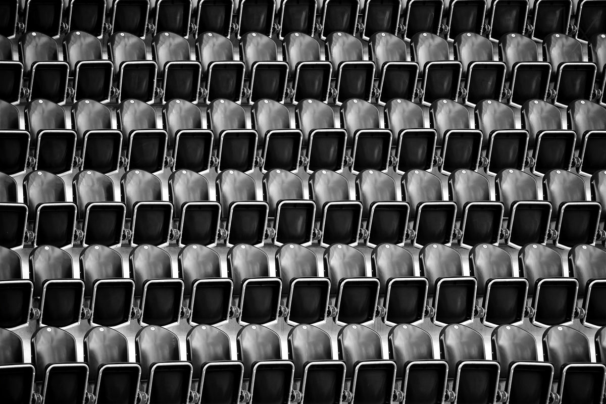 Empty seats Poster och Canvastavla