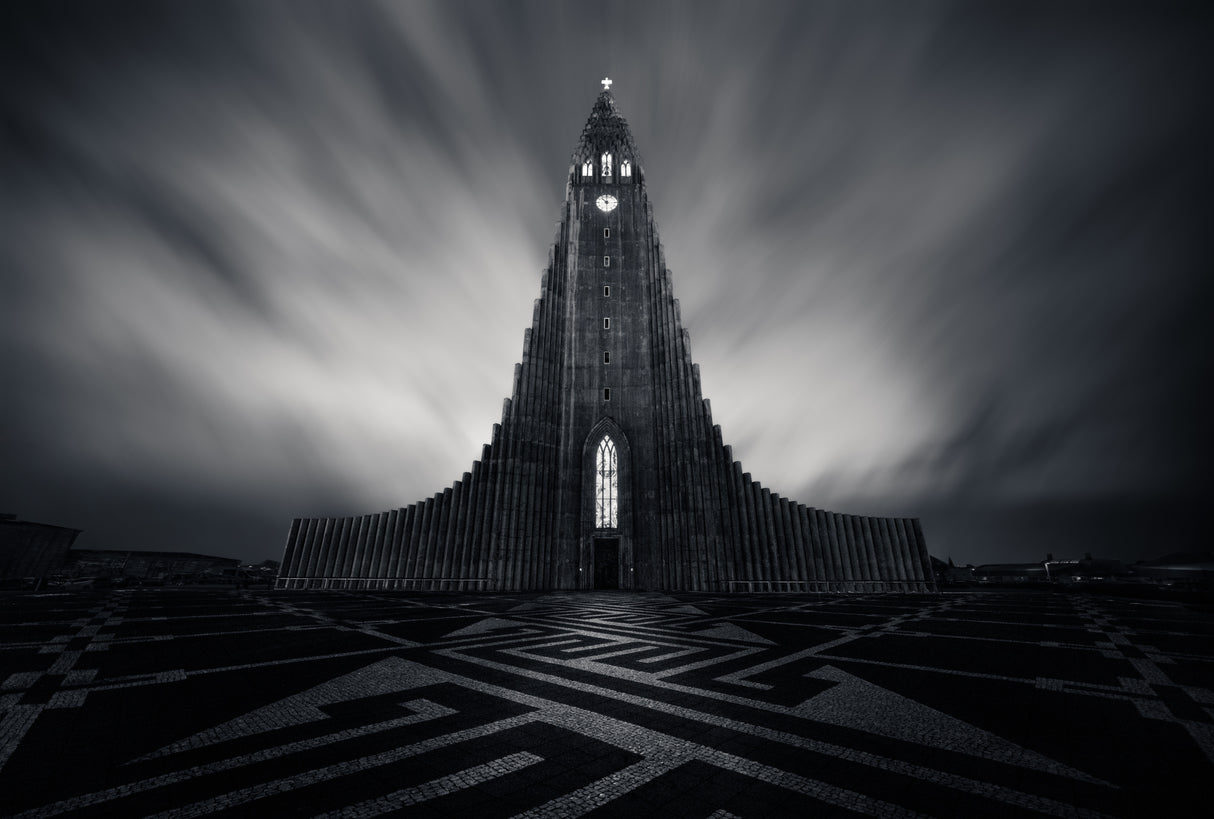 Hallgrímskirkja Poster och Canvastavla