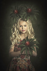 She loves her plants Poster och Canvastavla