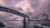 Hamnøy bridge Poster och Canvastavla