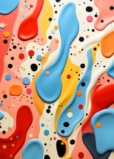 Terrazo pattern art 1 Poster och Canvastavla