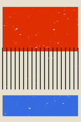 Vibrant Minimal Series #3 Poster och Canvastavla