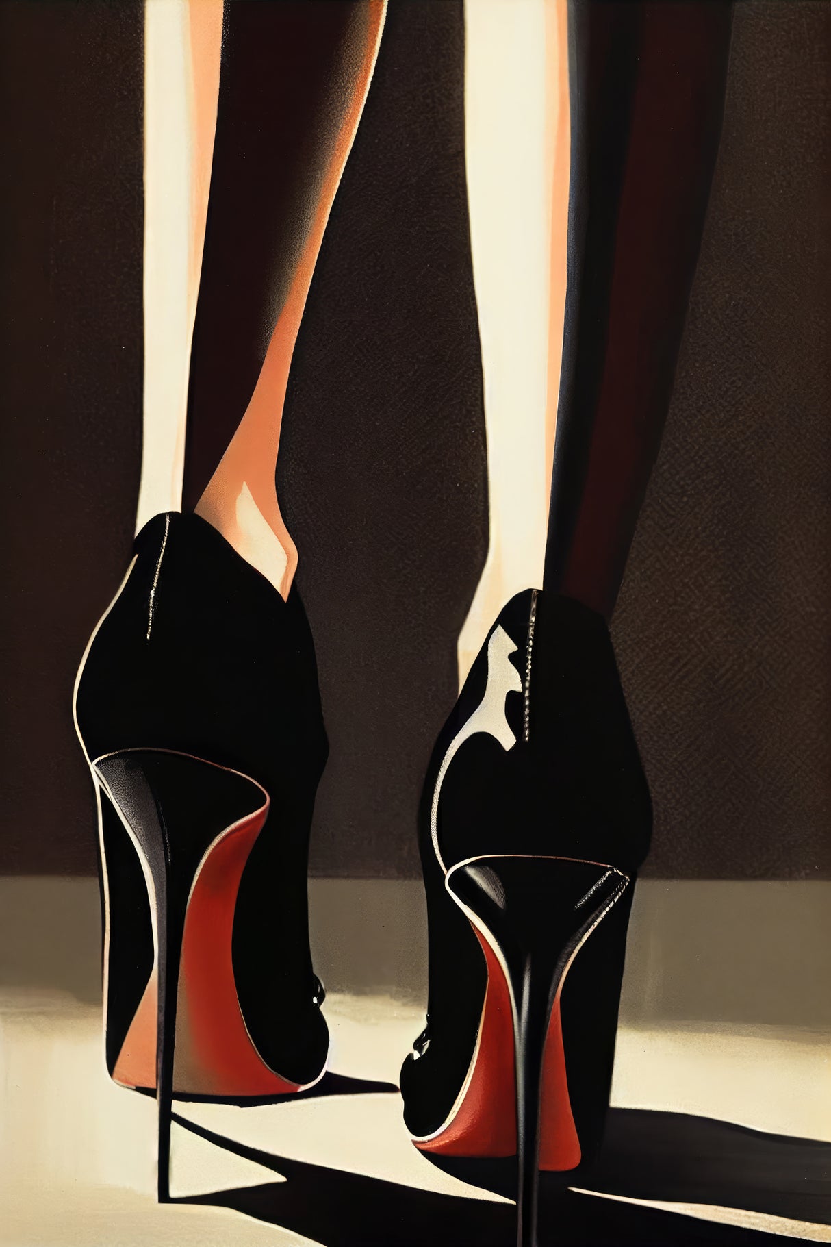 Heels Poster och Canvastavla