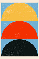 Minimal Abstract Shapes Series #22 Poster och Canvastavla