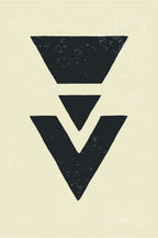 Abstract Triangles #1 Poster och Canvastavla